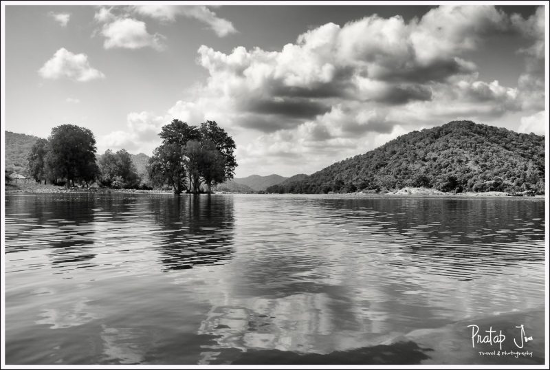 Reflection of the waters at Sangama near Mekedaatu