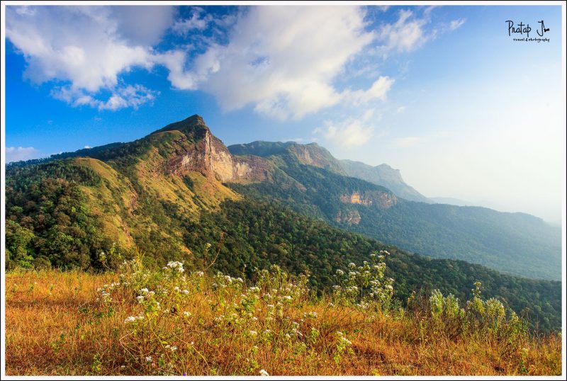 Sunset at Ballarayanadurga in the Western Ghats