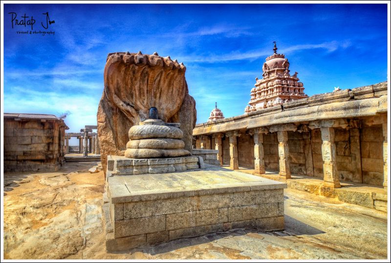 Linga at Lepakshi Temple near Bangalore