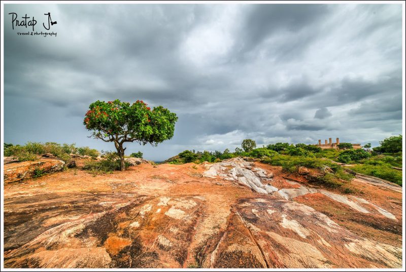 Rain clouds at Melkote