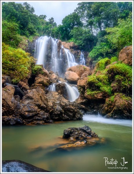 Shirley falls in monsoon