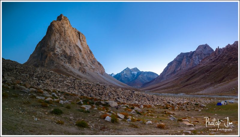 A panoramic view of Gombo Ranjan