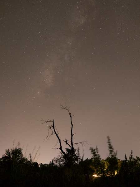 Milky Way Before Processing