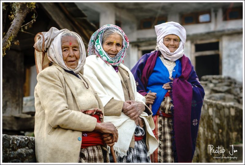 Elderly women of Raithal