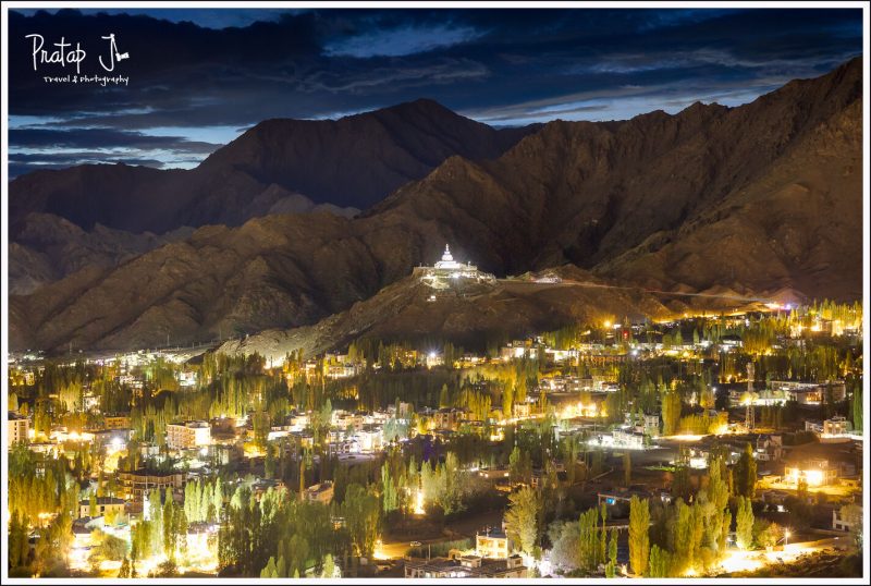 Leh City at Night