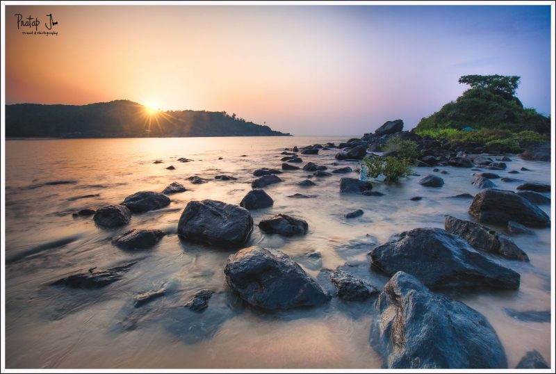 Gokarna Om Beach Sunrise