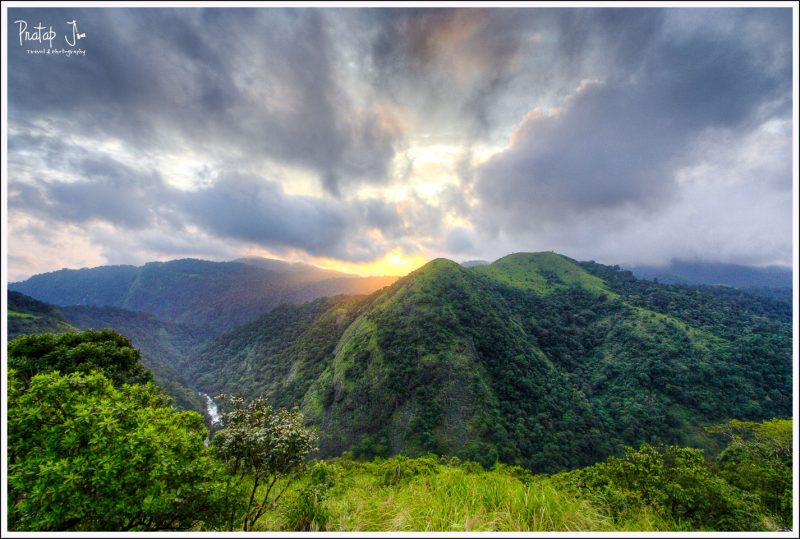 Sunset at Silent Valley National Park